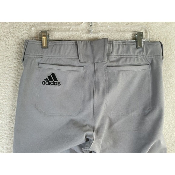 NEW Adidas Softball Pants Unisex Medium Knicker Fast Pitch Grey Baseball - Picture 4 of 16